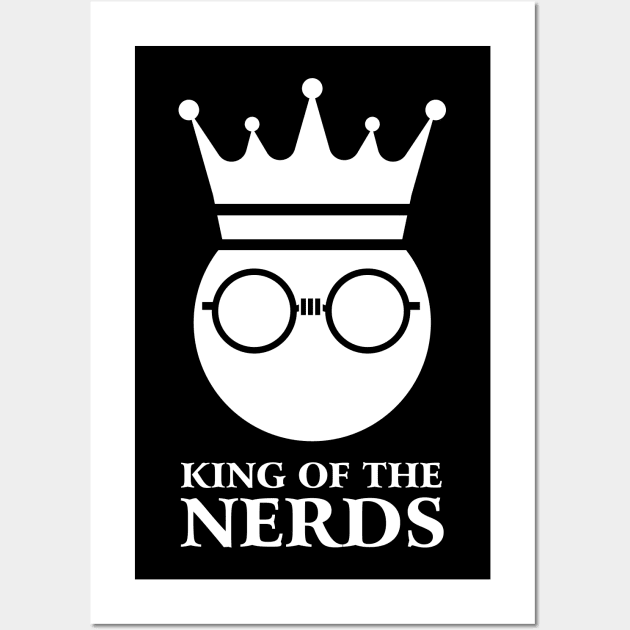 King of the Nerds Wall Art by MacMarlon